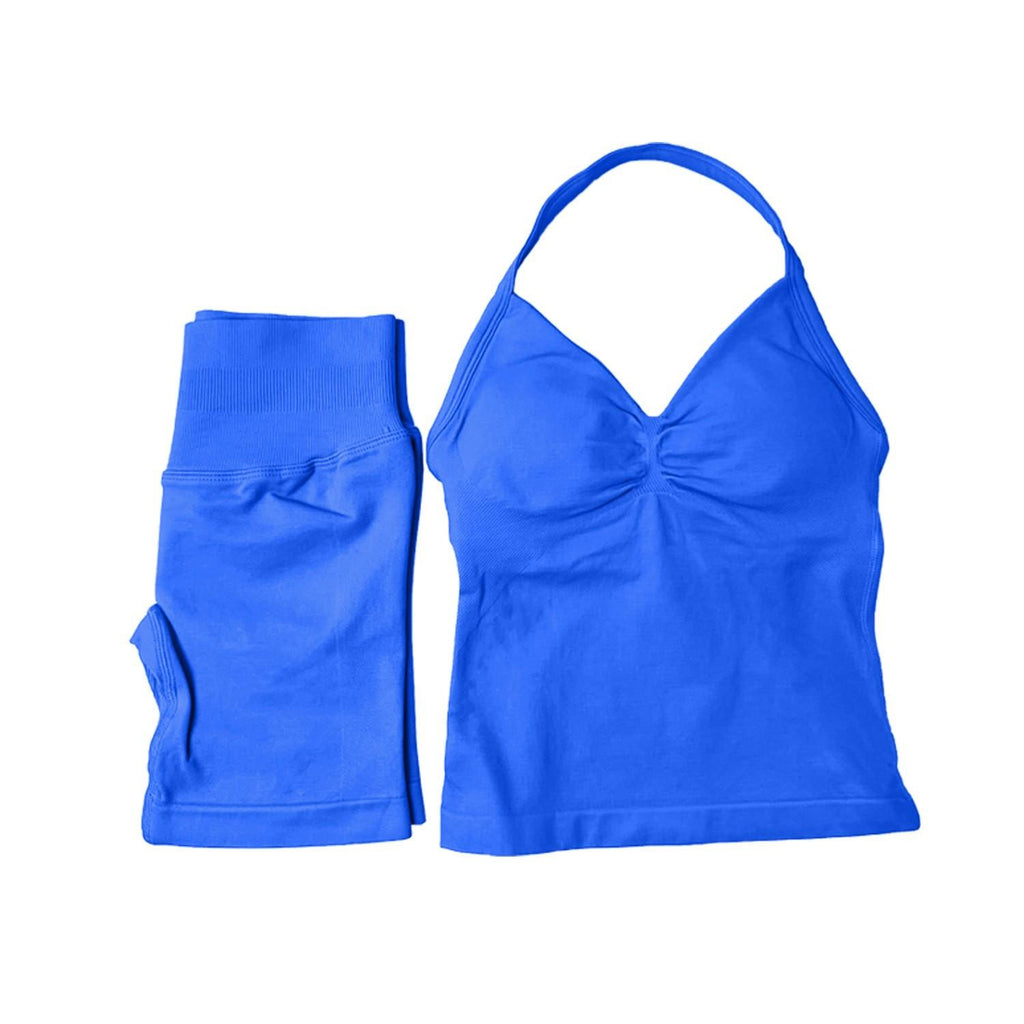 Impact Longline Strappy Top and Impact Shorts|4.5'