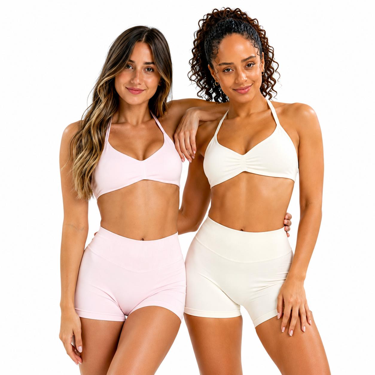 2 Piece Impact Strappy Bra and Impact Shorts|4.5'