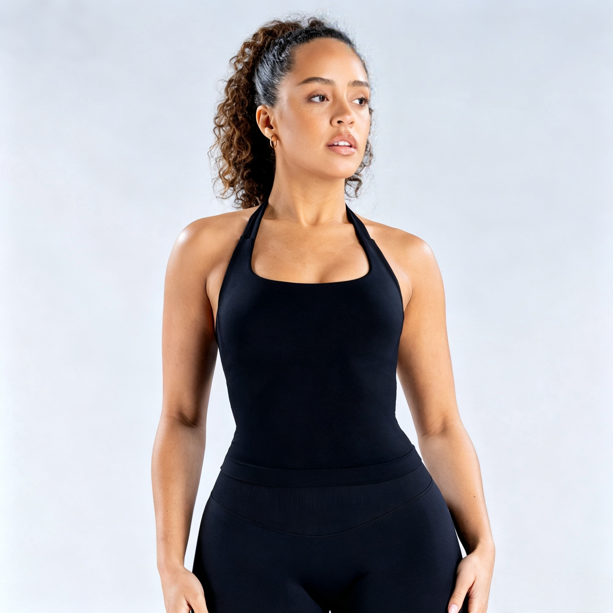 2 Piece Impact Halter Top and Impact Shorts|4.5'