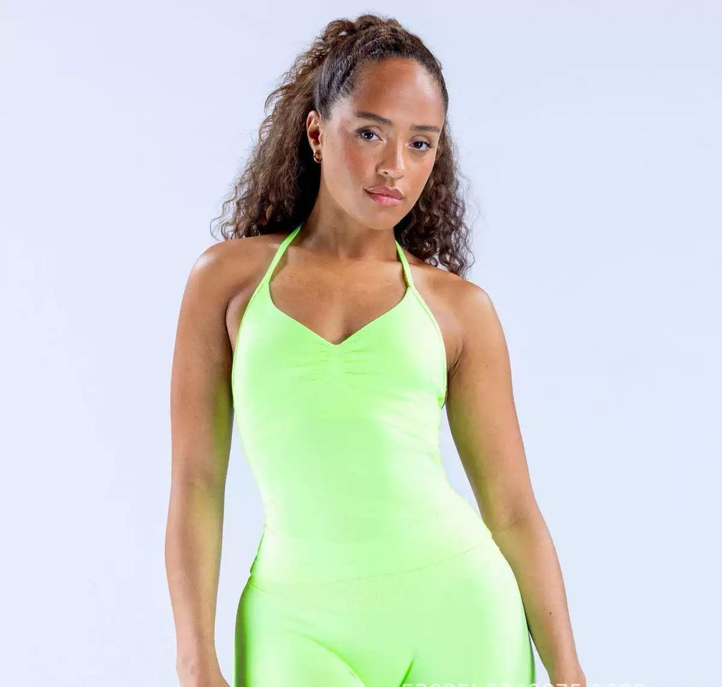 Impact Longline Strappy Top and Impact Shorts|4.5'