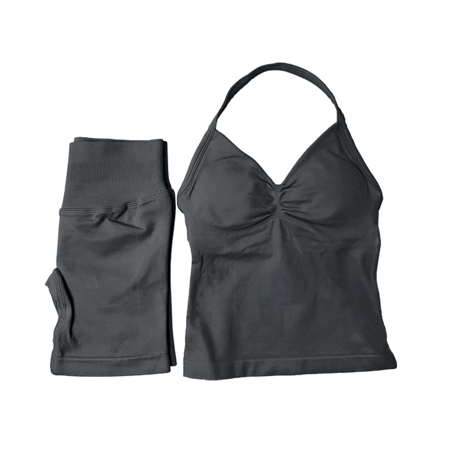 Impact Longline Strappy Top and Impact Shorts|4.5'
