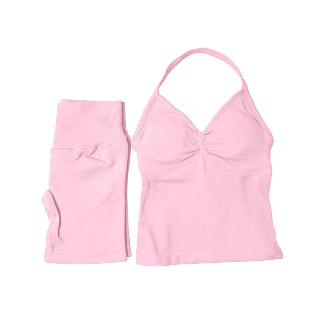 Impact Longline Strappy Top and Impact Shorts|4.5'